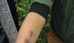 纹身男网红吃瓜图片高清,高清画面引热议